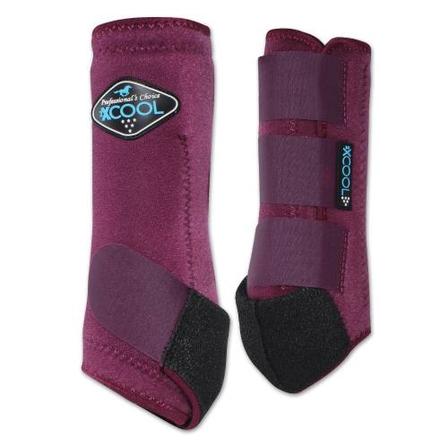 2XCool Sports Medicine Boot - Pair WINE