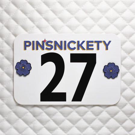 Number Pins PURPLE_POPPY