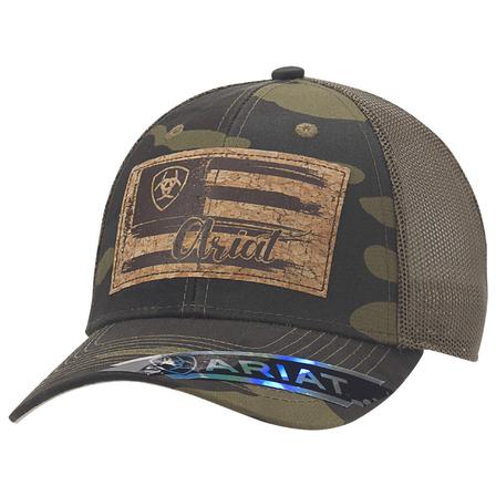 Ariat Women's Cord USA Flag Cap