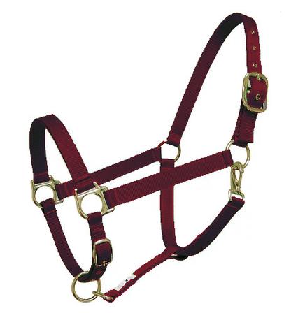 Nylon Halter BURGUNDY