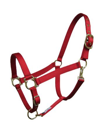 Nylon Halter RED