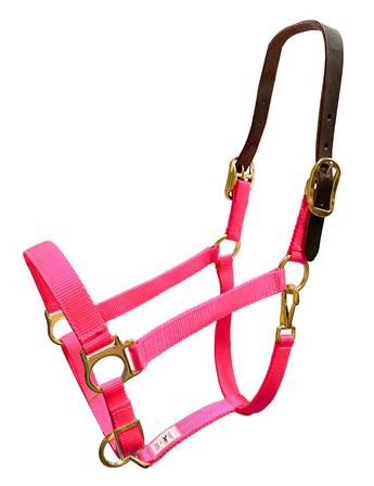 Nylon Breakaway Halter HOT_PINK