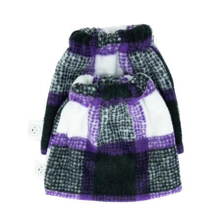 Stirrup Cover PURPLE/BLACK_PLAID