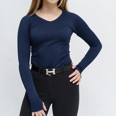 Kennedy 2.0 Seamless Long Sleeve Shirt CLASSIC_NAVY