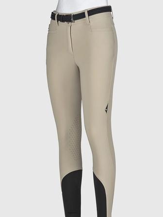 Ernaek High Waist Knee Patch Breech BEIGE