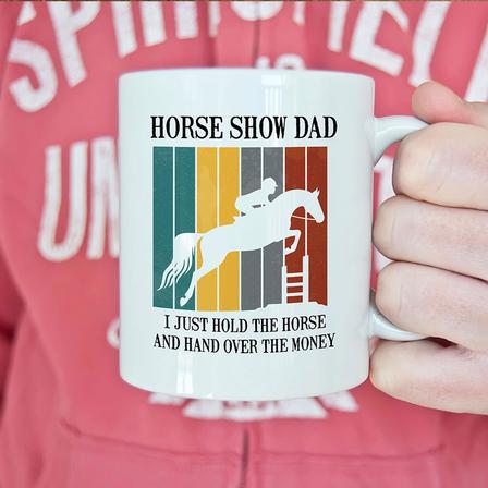 Horse Show Dad Mug