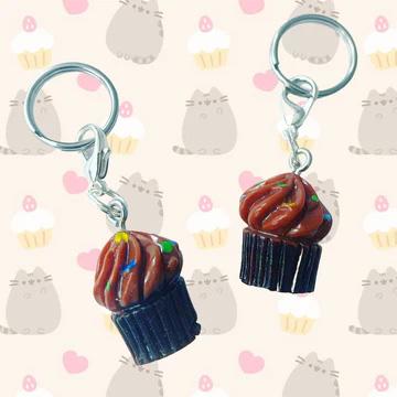 Chocolate Cupcake with Sprinkles Bridle Charm