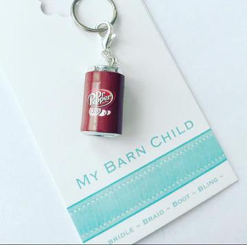 Dr Pepper Bridle Charm