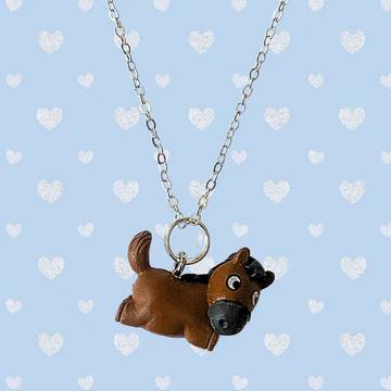 Bay Pony Necklace