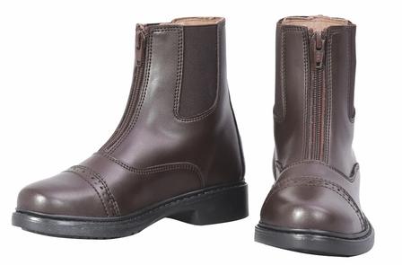 Children's Starter Front-Zip Paddock Boots MOCHA