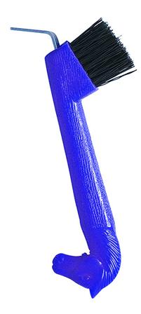 Horse Head Hoof Pick BLUE