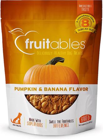 Fruitables Dog Treats - Pumpkin & Banana