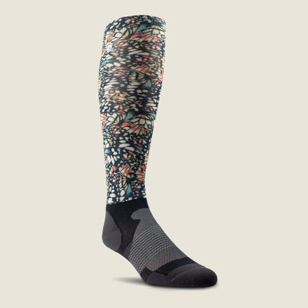 AriatTek Slim Printed Boot Sock BUTTERFLY