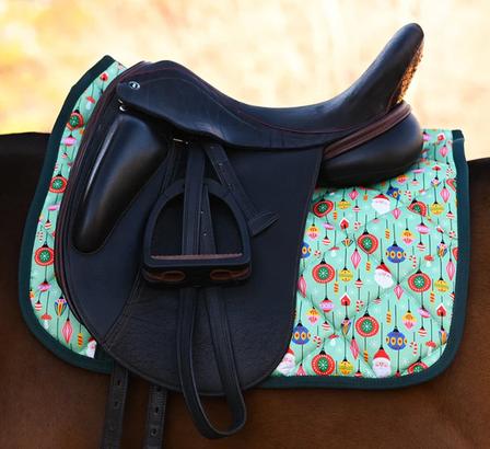 Deck the Halls Saddle Pad