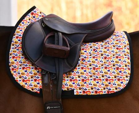 Pumpkin Party Saddle Pad