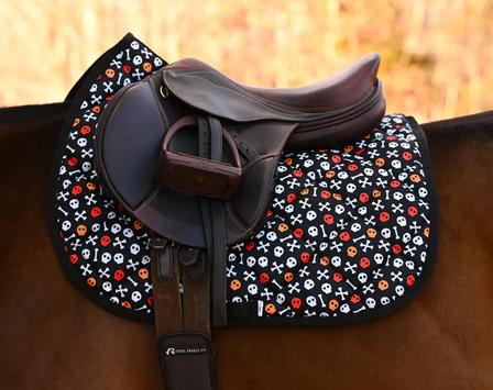 Crossbones Saddle Pad