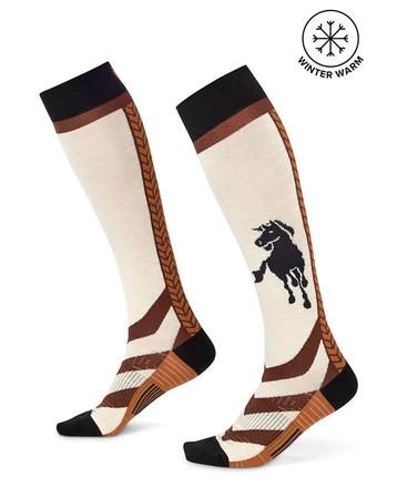 Free Spirit Wool Knee High Sock VANILLA