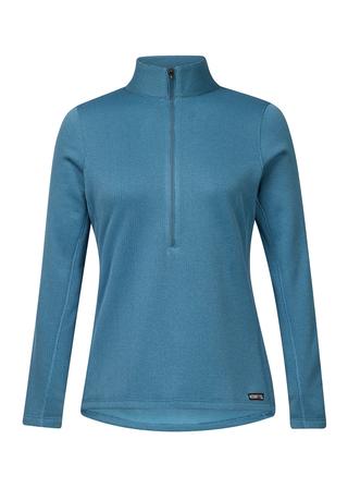 Rhythm Fleece Half Zip Top DEWDROP