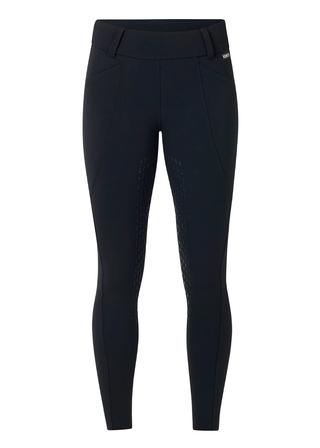 Fusion Fleece-Lined Full Leg Clinic Tight BLACK