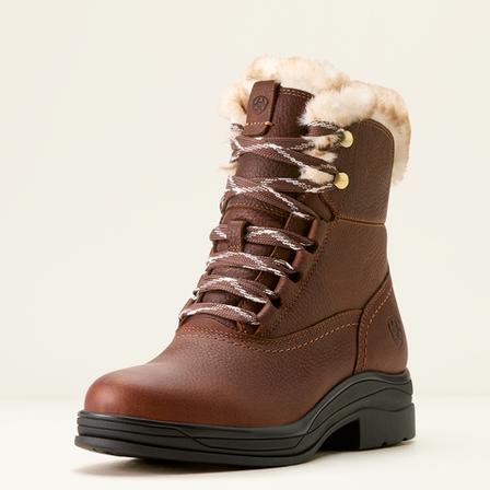 Women's Harper Sherpa Waterproof Boot DARK_BROWN