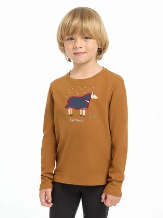 Mini Jessie Long Sleeve Shirt GINGER