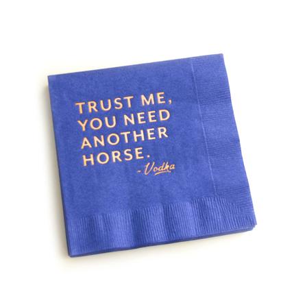 Cocktail Napkins - Trust Me