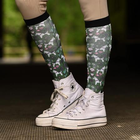  Pony Mac Green Dala Pair & A Spare Boot Sock