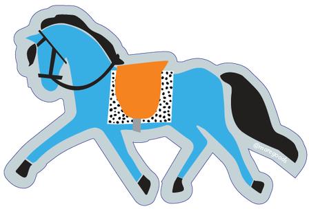 Dressage Pony Sticker