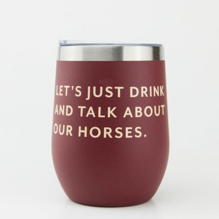 Drink and Talk Wine Tumbler 