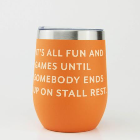 Stall Rest Wine Tumbler