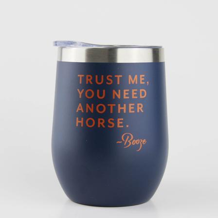 Trust Me Wine Tumbler NAVY