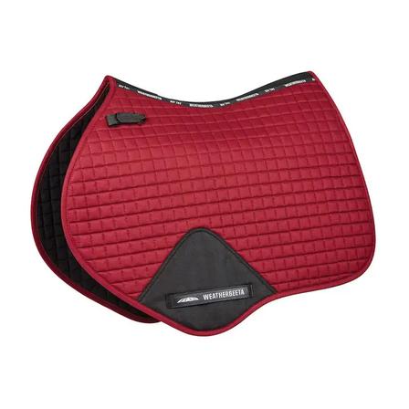 Prime Jump Shaped Saddle Pad MAROON