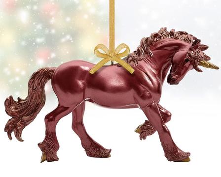 2024 Unicorn Ornament | Scarlet