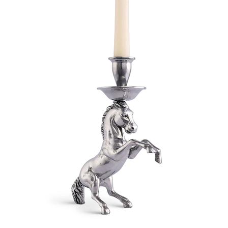 Rearing Horse Candlestick