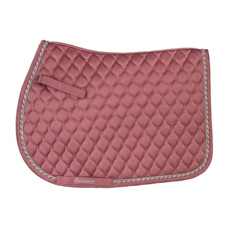 Quilted Satin AP Saddle Pad MUTED_CLAY