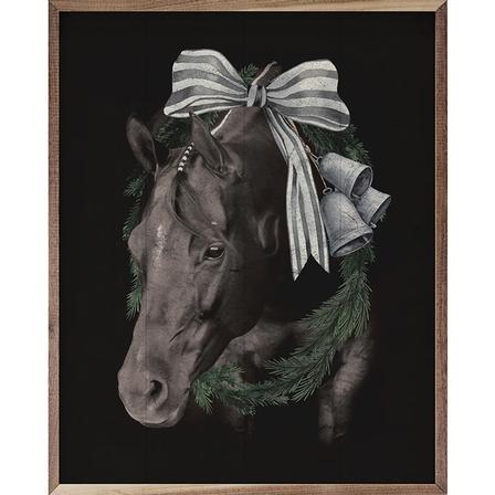 Silver Bells Horse | 8x10 Wall Decor