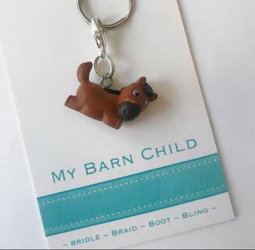 Bay Pony Bridle Charm