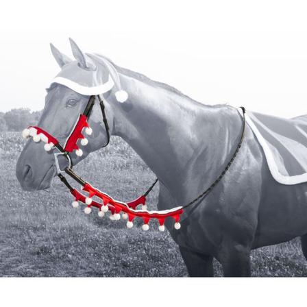 Santa Reins and Bridle Cover Set