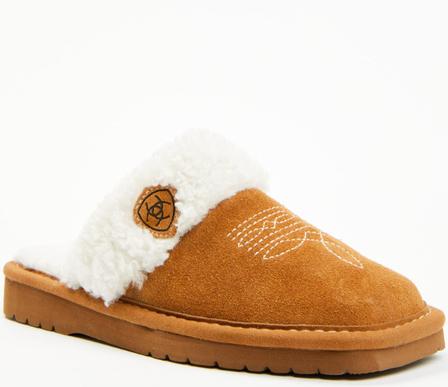 Women's Jackie Square Toe Slipper CHESTNUT