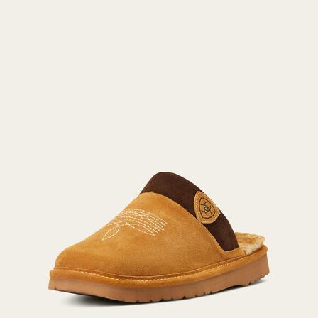 Men's Silversmith Square Toe Slipper CHESTNUT/CHOCOLATE