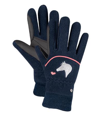 Lucky Giselle Fleece Riding Gloves - Youth