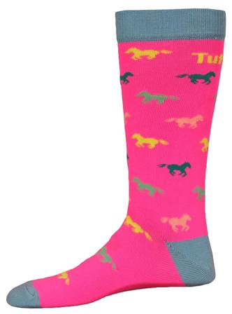 Children's Neon Pony Socks