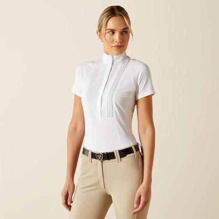 Luxe 2.0 Short Sleeve Show Shirt WHITE