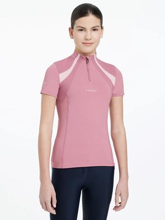 Young Rider Short Sleeve Mia Mesh Base Layer