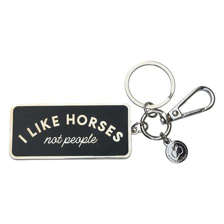 I Like Horses Keychain