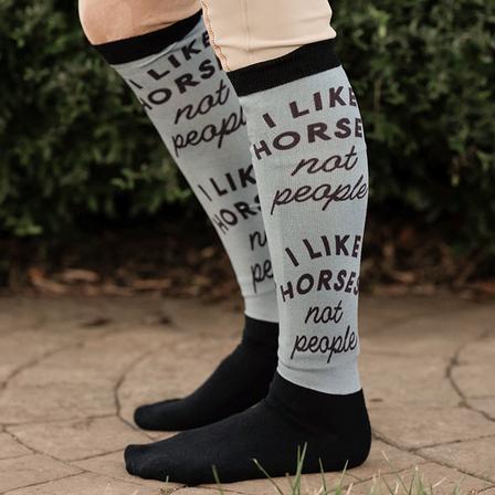 I Like Horses Boot Sock