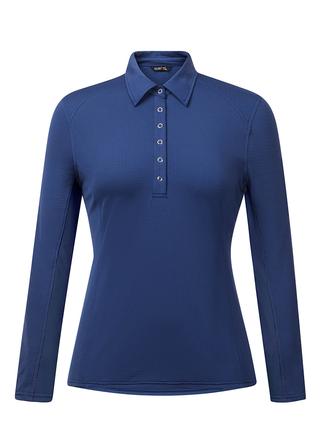 In A Snap Long Sleeve Clinic Top LAPIS