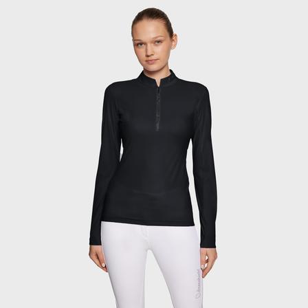 Brunella Long Sleeve Top BLACK