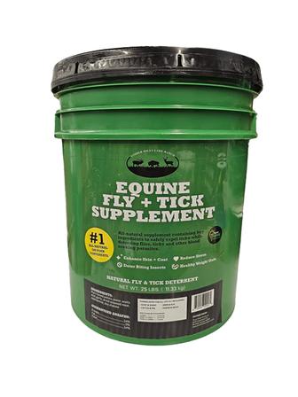 Equine Fly and Tick Supplement - 25lbs