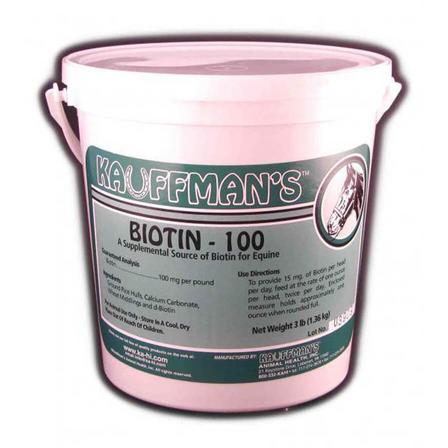 Kauffman's Biotin 100 - 3lb
